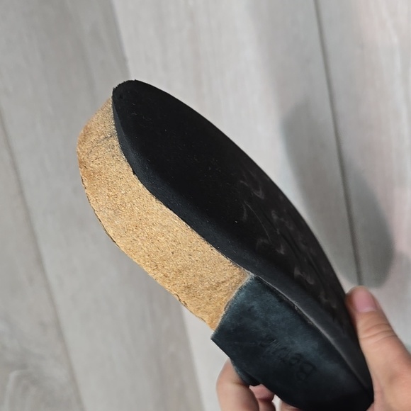 Betula By Birkenstock Women Suede Boston Mule clog shoes sz 40/9 Narrow - Picture 13 of 14